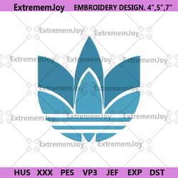 adidas leaf logo brand embroidery design download