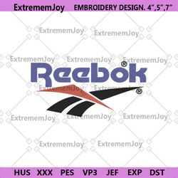 reebok logo brand with name symbol embroidery download file