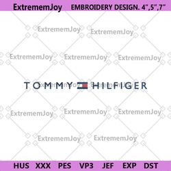 tommy hilfiger basic brand logo embroidery download file