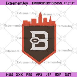 cleveland browns embroidery design, nfl embroidery designs, cleveland browns file