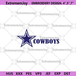 dallas cowboys embroidery files, nfl embroidery files, dallas cowboys file