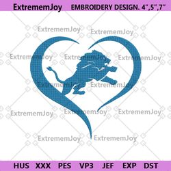 detroit lions embroidery files, nfl embroidery files, detroit lions file