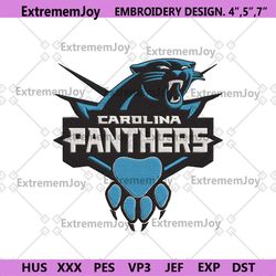 carolina panthers embroidery design, nfl embroidery designs, carolina panthers file