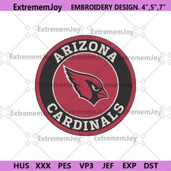 arizona cardinals embroidery files, nfl embroidery files, cardinals embroidery file