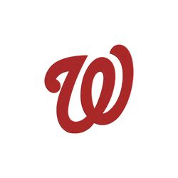 washington nationals logo mlb embroidery design