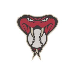 arizona diamondbacks snake head baseball logo embroidery design download file