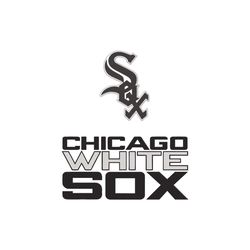 chicago white sox baseball symbol logo machine embroidery design