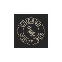 chicago white sox baseball vintage logo machine embroidery digitizing