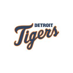 detroit tigers baseball team wrap logo machine embroidery digitizing