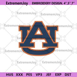 auburn tigers football logo embroidery, auburn tigers embroidery, auburn tigers design file