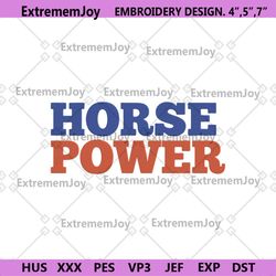 boise states horse power embroidery files, ncaa embroidery files, boise states broncos file