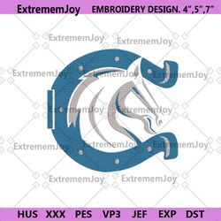 nfl indianapolis colts horseshoe embroidery design
