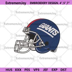 new york giants helmet logo machine embroidery
