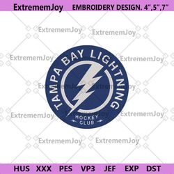 tampa bay lightning embroidery download file, tampa bay lightning logo nhl embroidery design, tampa bay lightning embroi