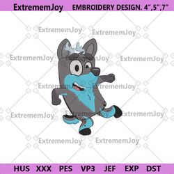 bluey cartoon embroidery files, bluey characters embroidery file download, bluey machine embroidery download instant