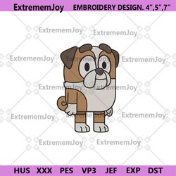 buddy bluey embroidery files download, winton embroidery digital file, buddy bluey dog embroidery download digital file