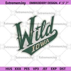 minnesota wild embroidery files, nhl embroidery files, minnesota wild file