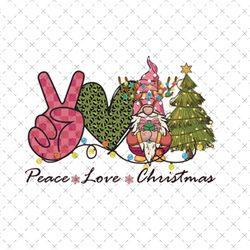 peace love christmas sublimation png