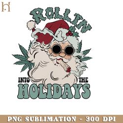 stoner santa, cannabis christmas, santa smoke weed christmas sublimation