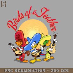 three caballeros birds of a feather png download