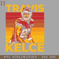 travis kelce retro png download