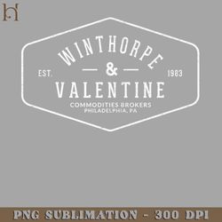 winthorpe valentine commodities brokers vintage logo png download