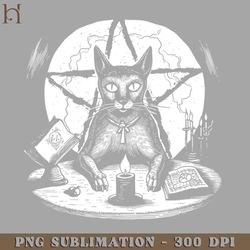 witchy entagram cat digital download png download