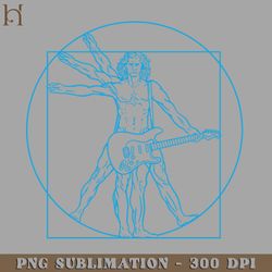 vitruvian man uitar png download