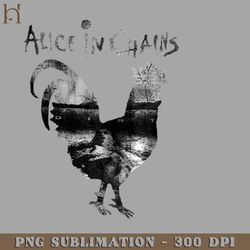 vintage black and white alice in chains png download