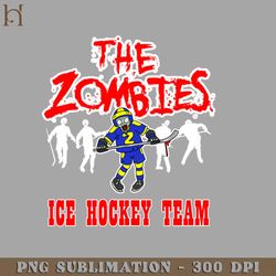 zombie hockey sports team for zombie lovers 3974 png download