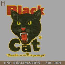 vintage black cat retro png download