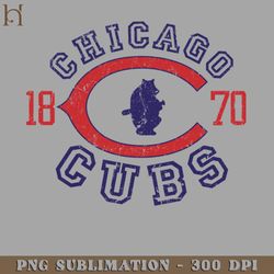 vintage chicago cubs png download