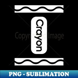 cute-crayon graphic halloween costume group team matching - png transparent sublimation file - perfect for creative projects