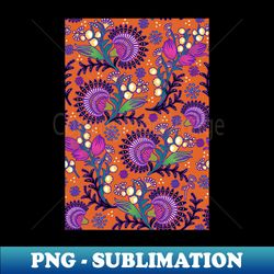 bright maximalist folk art - professional sublimation digital download - vibrant and eye-catching typography