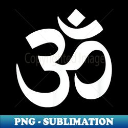 om symbol novelty yoga namaste om - modern sublimation png file - instantly transform your sublimation projects