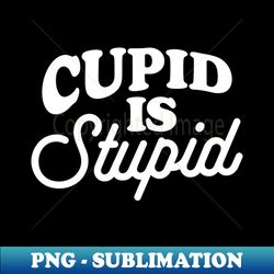 Funny Anti Valentines Day Cupid is Stupid Vol2 - Exclusive PNG Sublimation Download - Transform Your Sublimation Creations