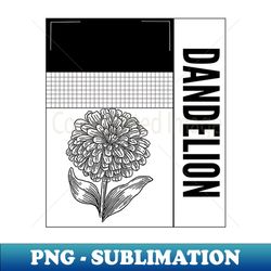 Dandelion Positive Vintage Since Established Japan - Exclusive PNG Sublimation Download - Perfect for Personalization