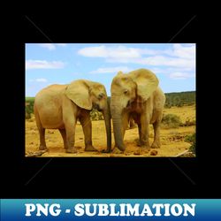 african wildlife photography blue sky elephants - unique sublimation png download - stunning sublimation graphics