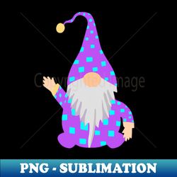 cute purple dance gnome - professional sublimation digital download - bold & eye-catching