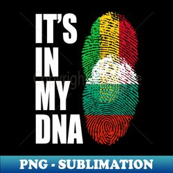 malian and bulgarian mix heritage dna flag - aesthetic sublimation digital file - perfect for personalization