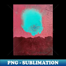 red and turquoise abstract painting - trendy sublimation digital download - transform your sublimation creations