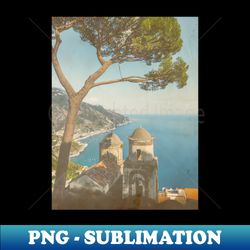 the view from ravello - premium sublimation digital download - unlock vibrant sublimation designs