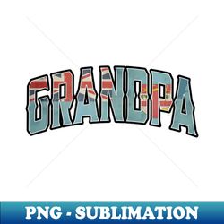 grandpa fijian vintage heritage dna flag - png sublimation digital download - perfect for sublimation art