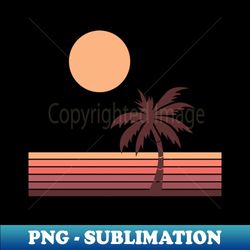 retro summer - instant sublimation digital download - unleash your creativity