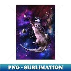 space otter - creative sublimation png download - vibrant and eye-catching typography