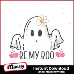 be my boo valentines day ghost svg