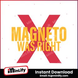 magneto was right powerful mutant svg