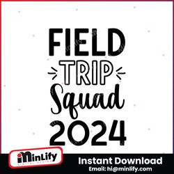 retro field trip squad 2024 svg