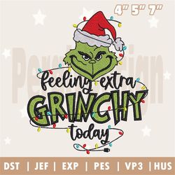 christmas embroidery designs, feeling grinchy designs, whoville embroidery designs, est 1957 embroidery files, instant d