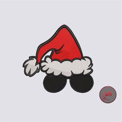 santa hat embroidery design, santa hat with glasses embroidery files, christmas santa embroidery machine files, santa de